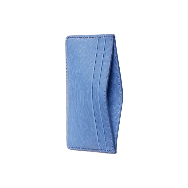 GUCCI Leather Card Holder Card Holder Women's Light Purple-2