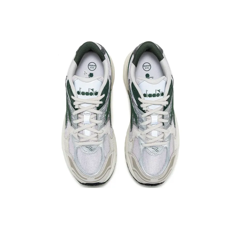 Diadora Wear Resistant Casual Shoes Unisex Beige/Green-3