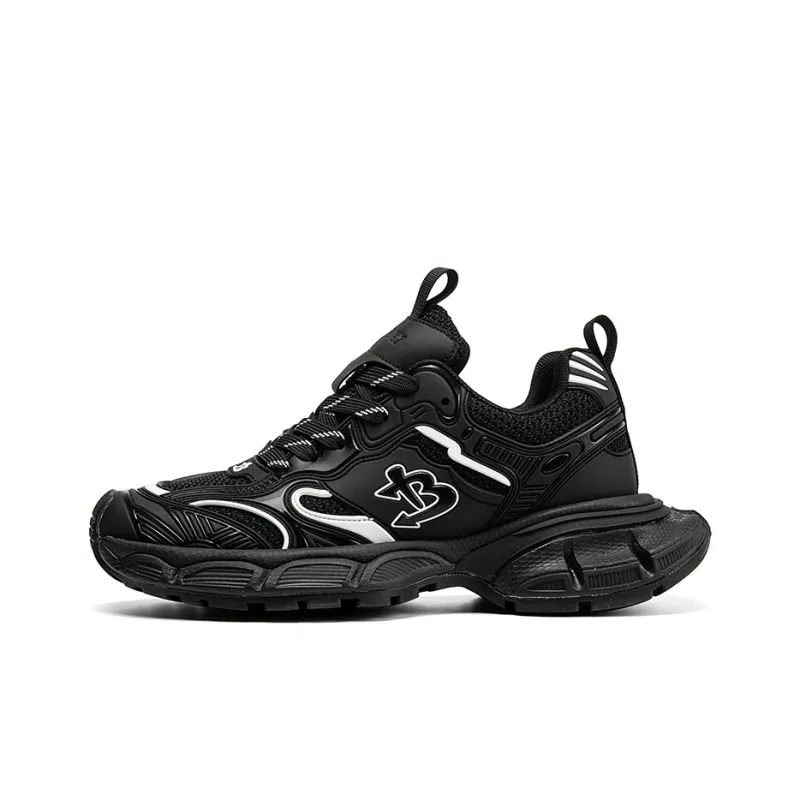 BANGNEY Durable Breathable Low-Top Chunky Sneakers Men's-0