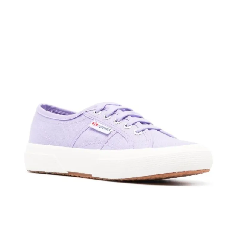 SUPERGA Low Top Skateboard Shoes Women's Light Purple-1