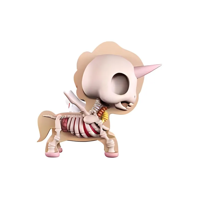 Mighty Jax Tokidoki 4D XXRAY Semi Anatomy Pink Trendy Figures 10cm-4
