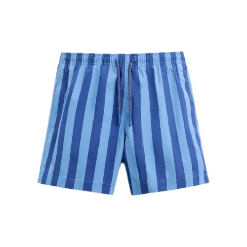 ZARA Beach Shorts Men Blue