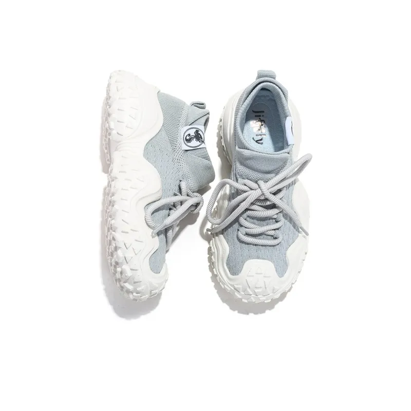 Jifffly Cushioned Anti-Slip And Wear-Resistant Lightweight Mid-Top Chunky Sneakers Unisex-18