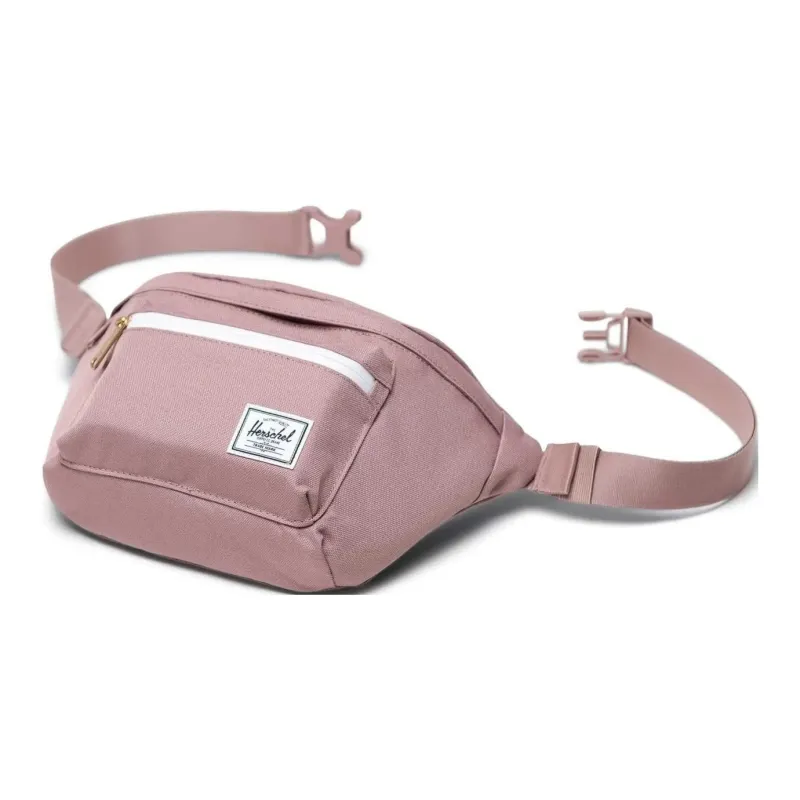 Herschel Recycled EcoSystem™ Fabric Sling Bag, One Shoulder, Crossbody, Fanny Pack Women's Gray Pink-1