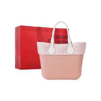 Dubaolu EVA Rubber Shoulder Bags Handbags Large Size Women's Blue/Red/Pink/Black/Khaki