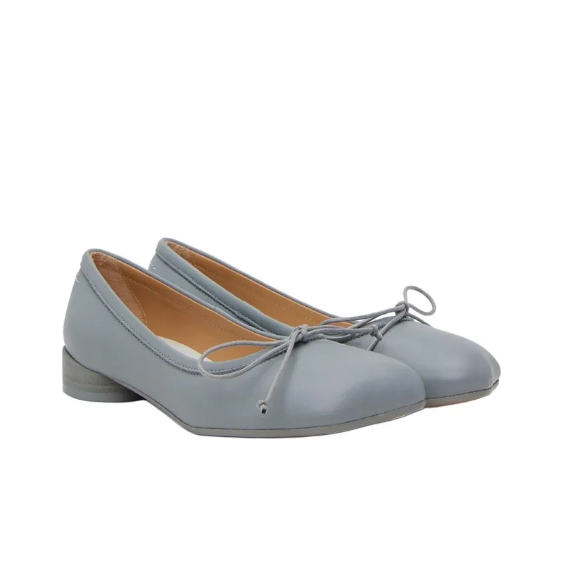 MM6 Maison Margiela Casual Single Shoes Women's Light Blue-2