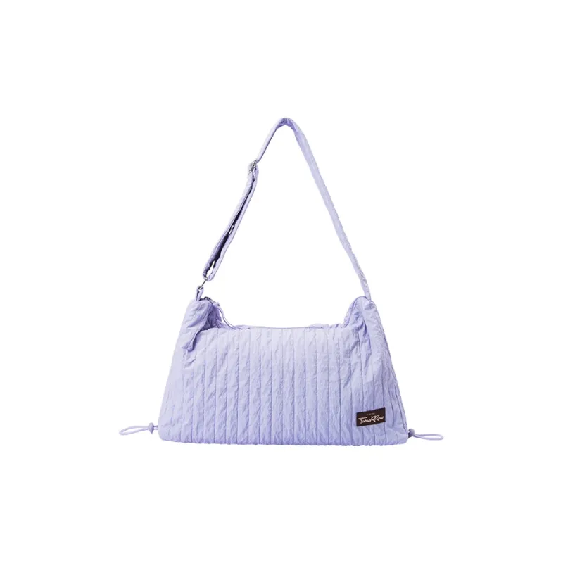 SEM/R Nylon Dumpling Bag Shoulder Bag Medium Size Women's Milk White 10501 Pink Purple 70002 Black 90001-5