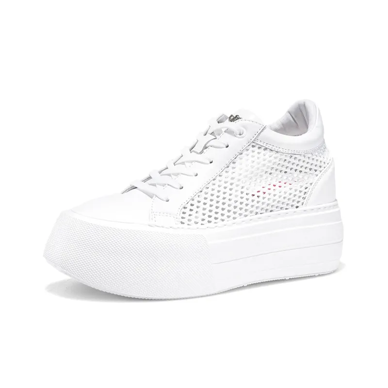 IiJin Breathable Height Increase Skateboard Shoes Women's-1