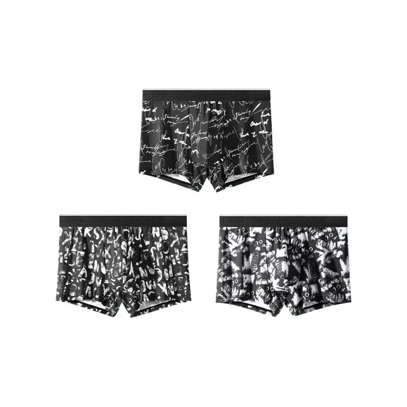 H YXIANG Underpants Men's 3 Pack-3