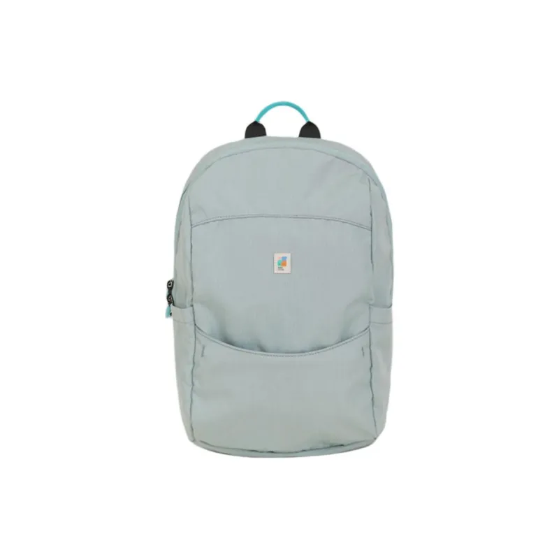 Cloud Factory Polyester Backpack Medium Size Unisex Black/Pink/Turquoise/Orange-2