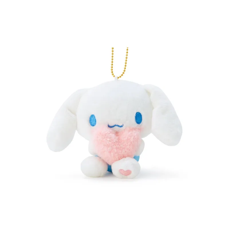 Sanrio Cinnamoroll Heart Shaped Dolls Plush Pendant 11cm High-1