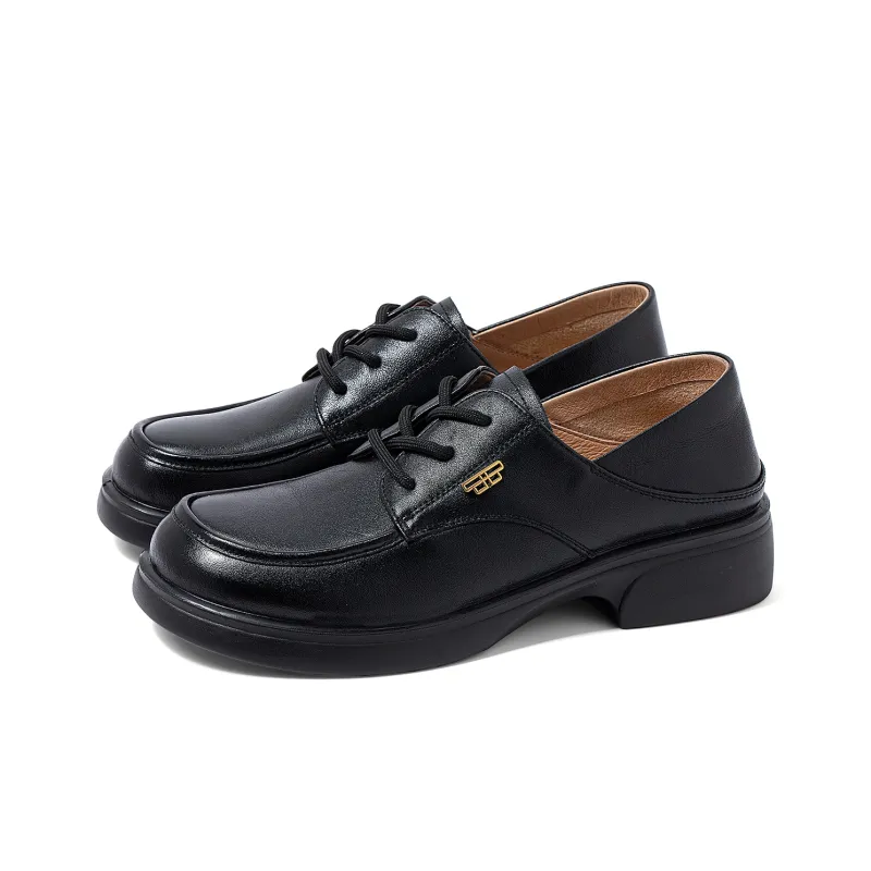 COMELY Loafers Women's Black/Beige/Light Brown-16