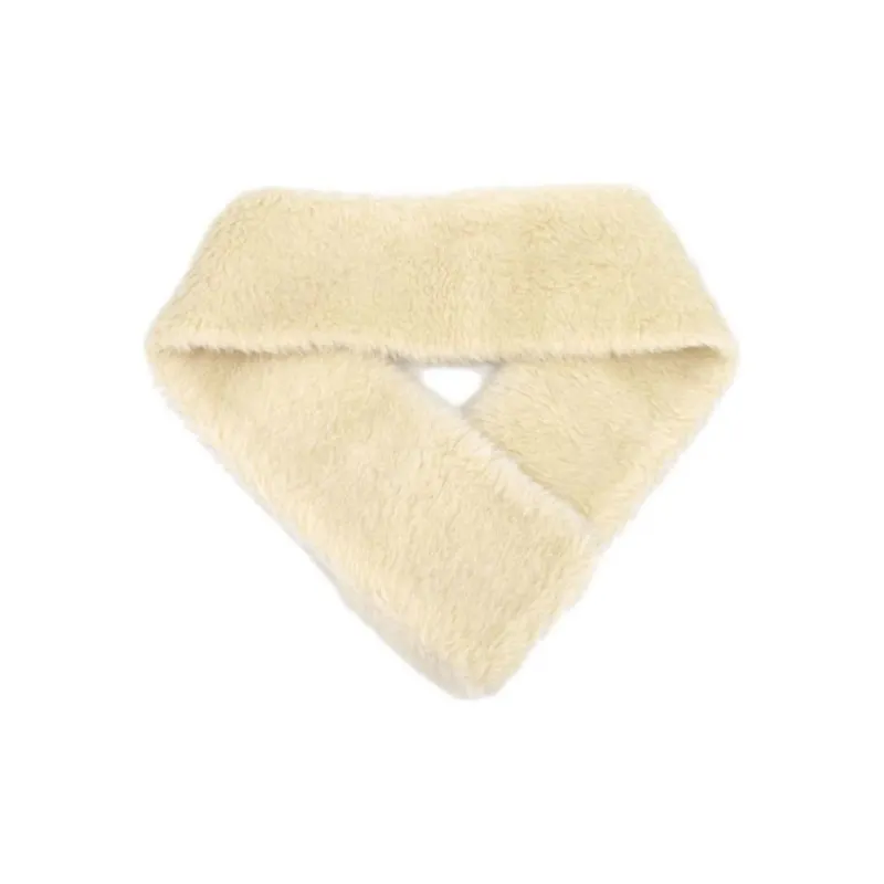 CHANEL 1990-2000s Cc Brushed Scarf-1