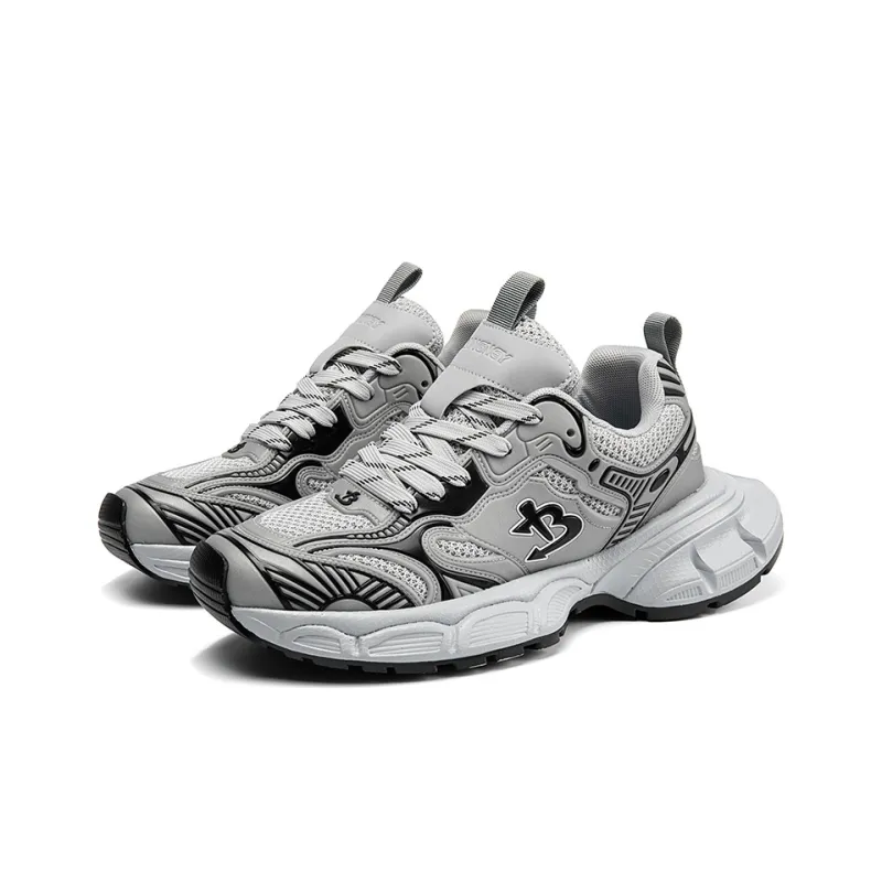 BANGNEY Durable Breathable Low-Top Chunky Sneakers Men's-9