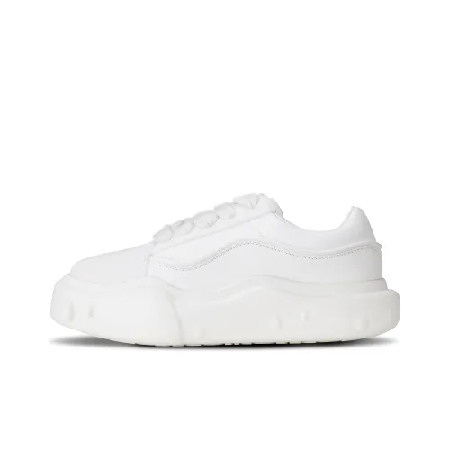 RICHMILK Casual Shoes Unisex Low-Top White