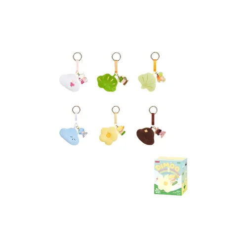 POP MART Dimoo Collection With You Pendant Blind Box Products Single Mystery Box/Full Box 6 Pcs