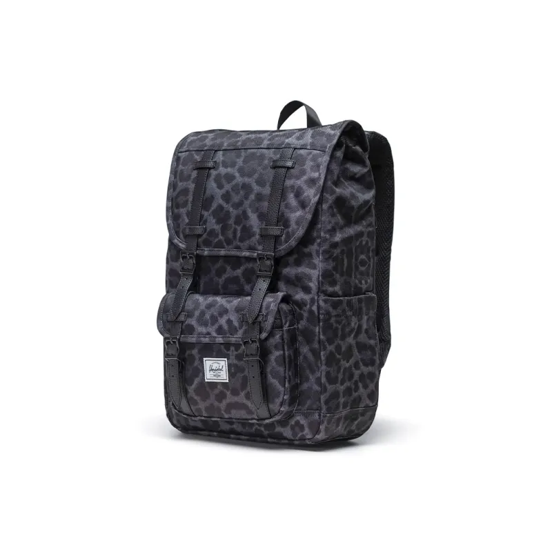 Herschel Eco-Friendly Recycled Fabric Backpack Unisex Digital Leopard Black-2