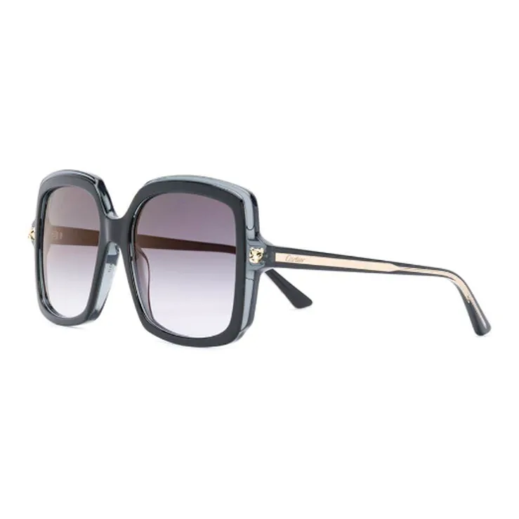 Cartier Squared Oversize Frame Sunglasses-0