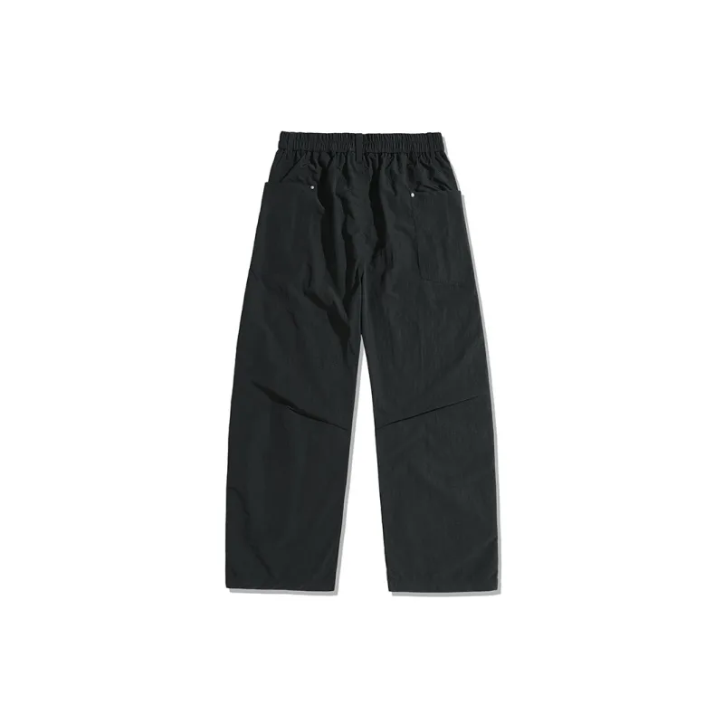 GSUE Cargo Pants Unisex Black-1