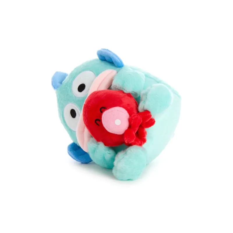 Sanrio Half Fisherman Sanrio Characters Hug Collection Hangyodon Dolls Plush Doll 15.24cm Height-3