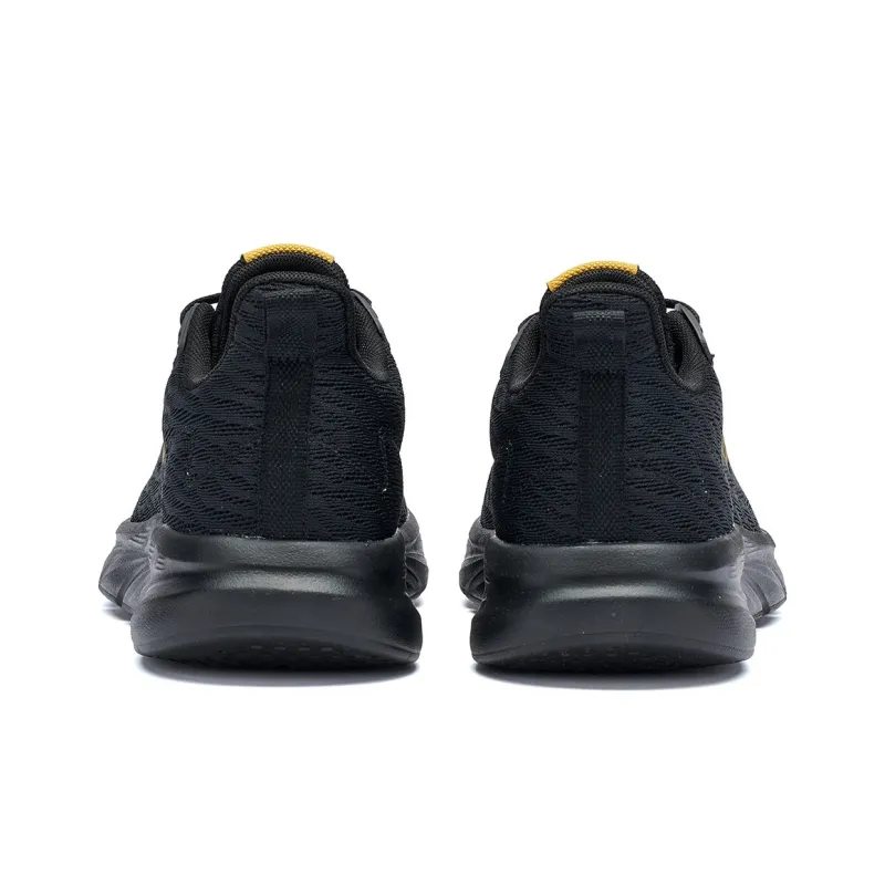 361° Cushioning, Slip Resistant, Abrasion Resistant, Rebound Low Top Casual Running Shoes Men's Black Gold-5