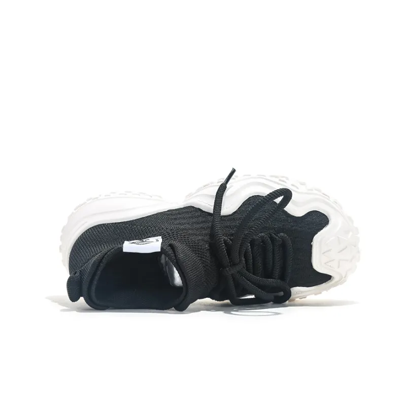 Jifffly Cushioned Anti-Slip And Wear-Resistant Lightweight Mid-Top Chunky Sneakers Unisex-5