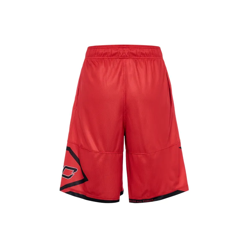 Under Armour Basketball Shorts Men's Red-2
