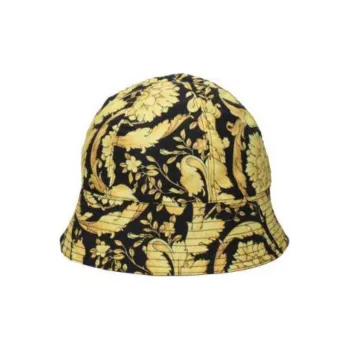 VERSACE Polyamide Bucket Hats Men's Yellow