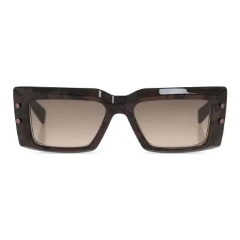 BALMAIN Rectangle Frame Sunglasses