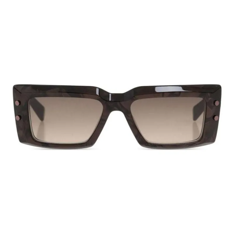 BALMAIN Rectangle Frame Sunglasses-0