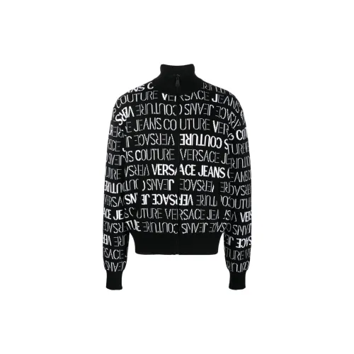 VERSACE JEANS COUTURE Sweaters Men Black