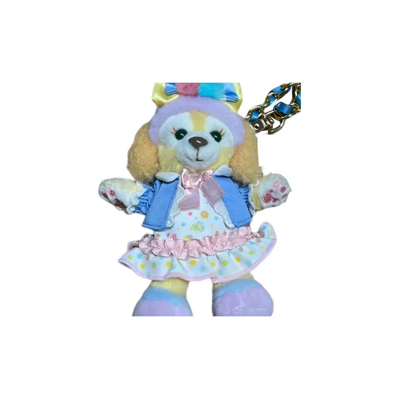 Disney 2021 Spring Easter CookieAnn Yellow Dolls Plush Pendant Small Size Tall-3