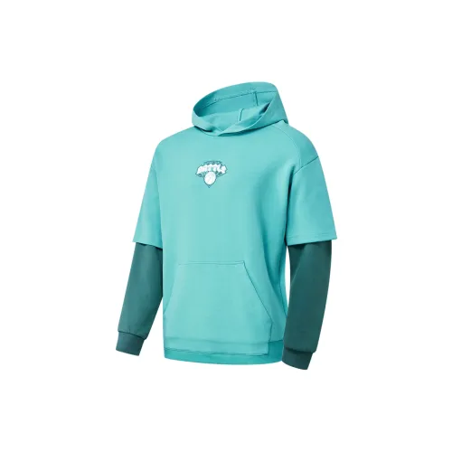 QIAODAN Sweatshirts Men Nile Blue/Deep Cyan