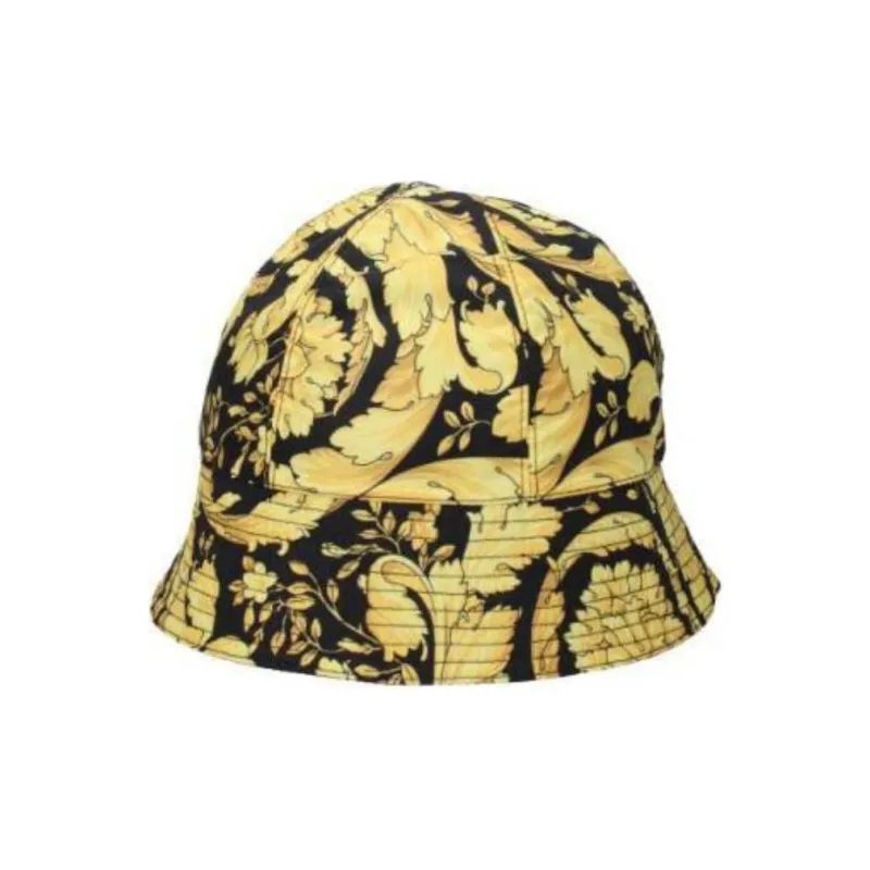 VERSACE Polyamide Bucket Hats Men's Yellow-1