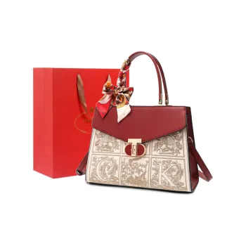 PAYOT PU Wedding Bag Shoulder Bag Crossbody Bag Handbag Regular Women's Burgundy