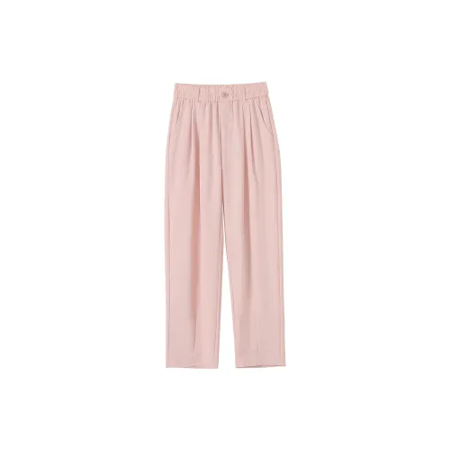 0571 family Casual Pants Women's Pink