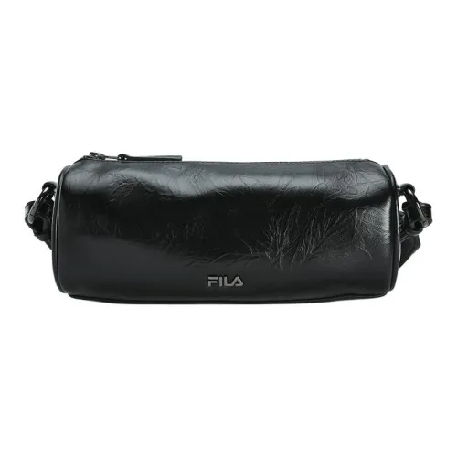 FILA Polyurethane Handbag Shoulder Bag Crossbody Bag Extra Small Women's Jet Black