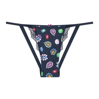 Victoria's Secret DREAM ANGELS Underpants Women's 1 Pack Colored Gemstone Print