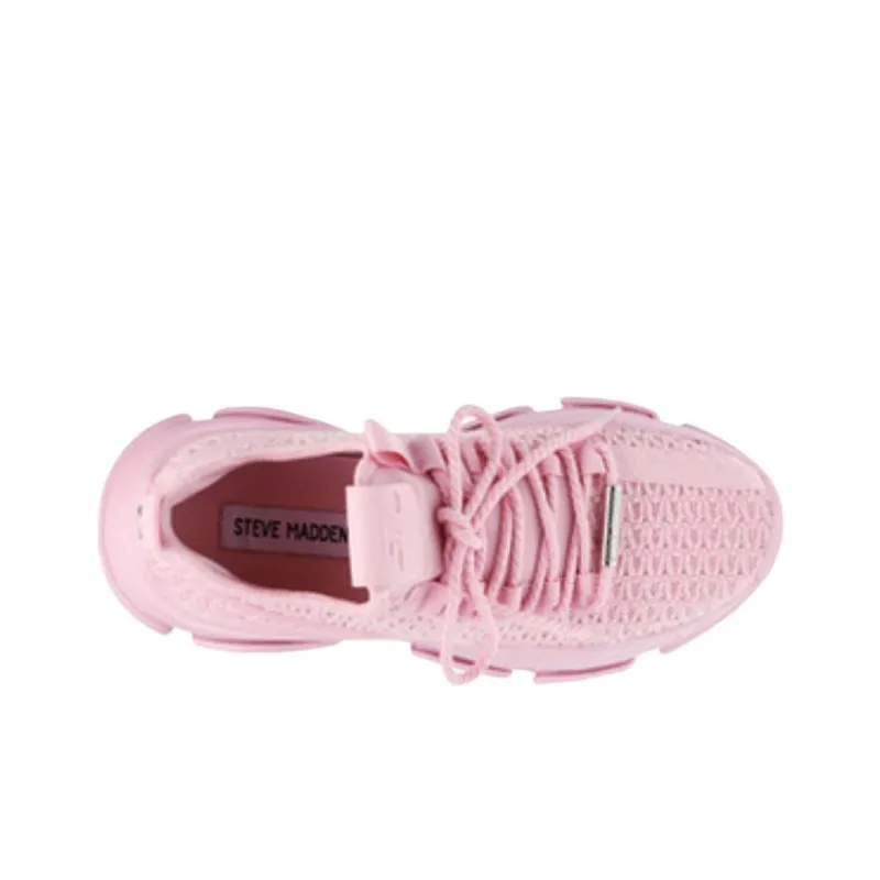 STEVE MADDEN Low-Top Chunky Sneakers Women's Pink-5