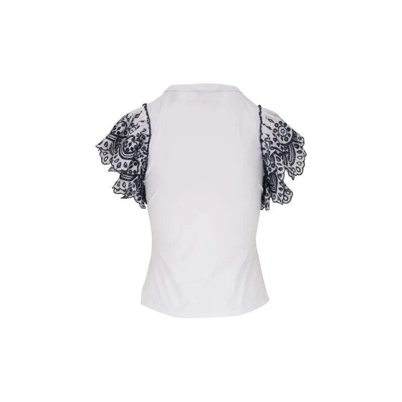 Veronica Beard Juliana Cotton T shirt-1