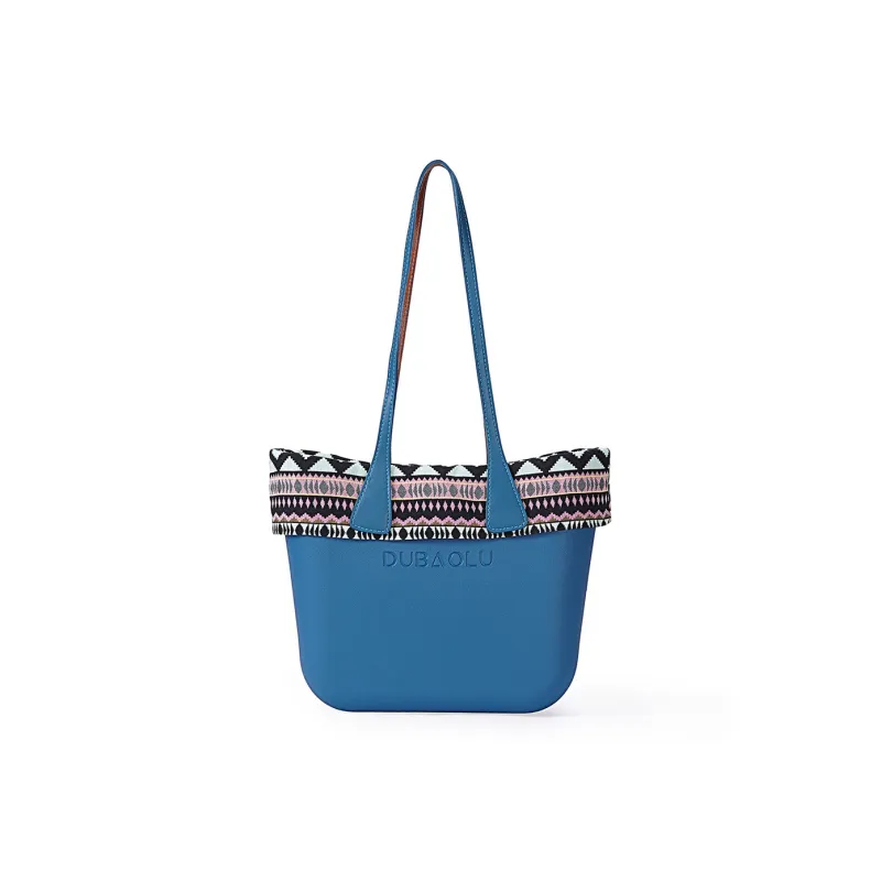 Dubaolu EVA Rubber Shoulder Bag, Handbag Tubas Women's Blue/Red/Pink/Black/Khaki-26