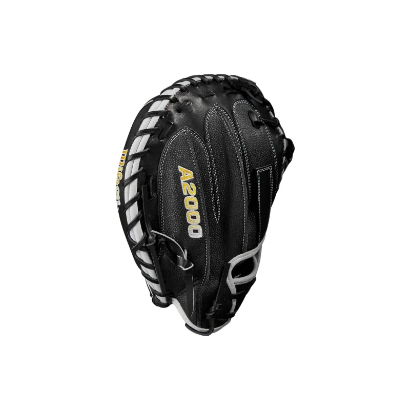 Wilson Baseball Gloves Hitting Gloves Top Grain Cow Leather Unisex Black-3