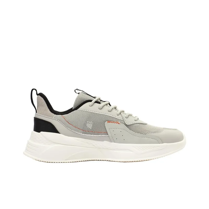 361° Cushioning Lightweight Low Top Casual Shoes Men's Gray Black-1