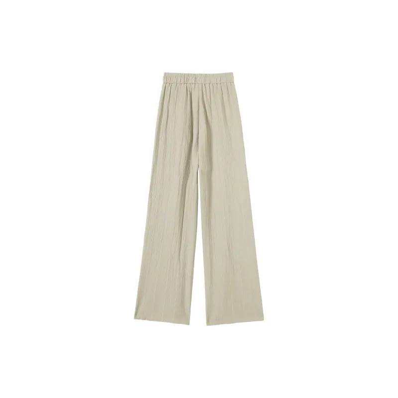 0571 Family Casual Pants Women's Green-1