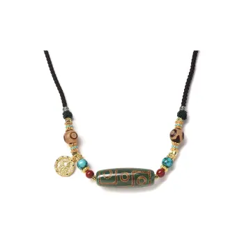 Abby's Wonderland Agate Jade Necklaces Unisex