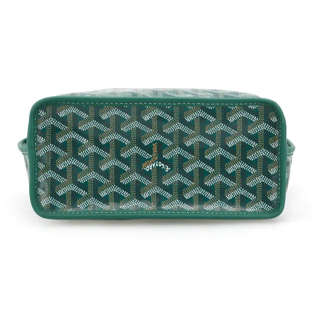 GOYARD Anjou Calfskin Tote Bag, Shopping Bag, Shoulder Bag, Handbag Mini Women's Green-5