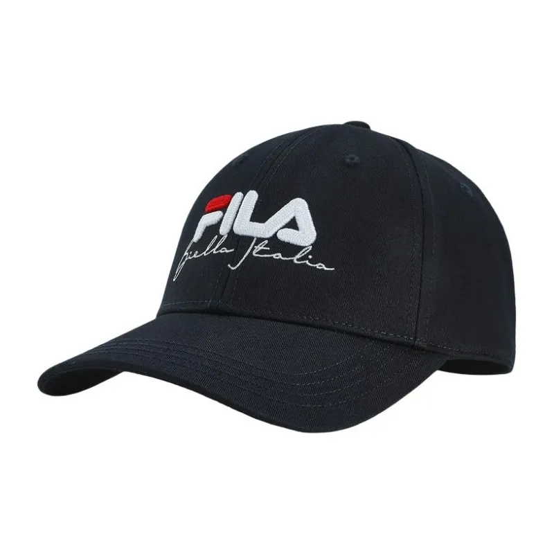 FILA Cotton Baseball Caps Unisex Multicolor-1