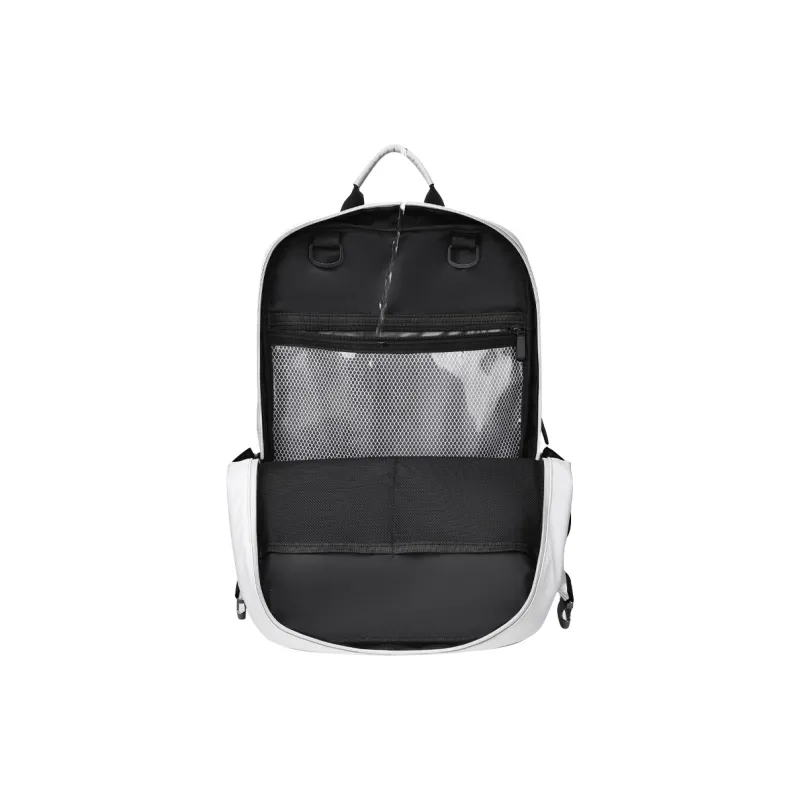 HAWA Oxford Backpack Regular Unisex Ecru Gray-2