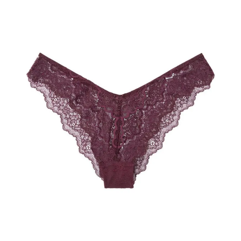 Victoria's Secret DREAM ANGELS Underpants Women's 1 Pack Dark Purple-0
