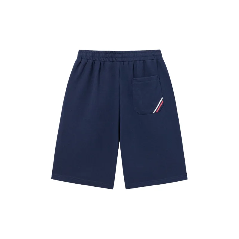Le Coq Sportif Casual Shorts Men's Navy Blue-1